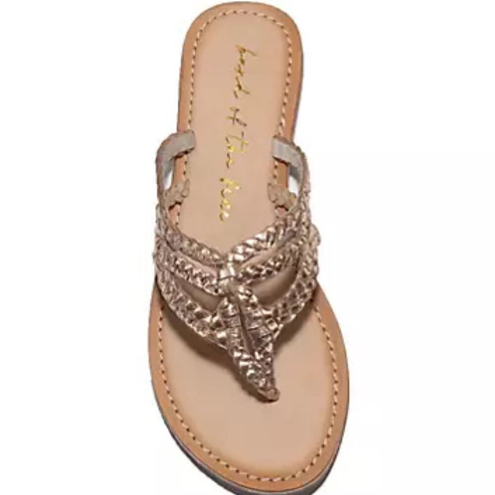 BAND OF THE FREE Leather Vela Sandals